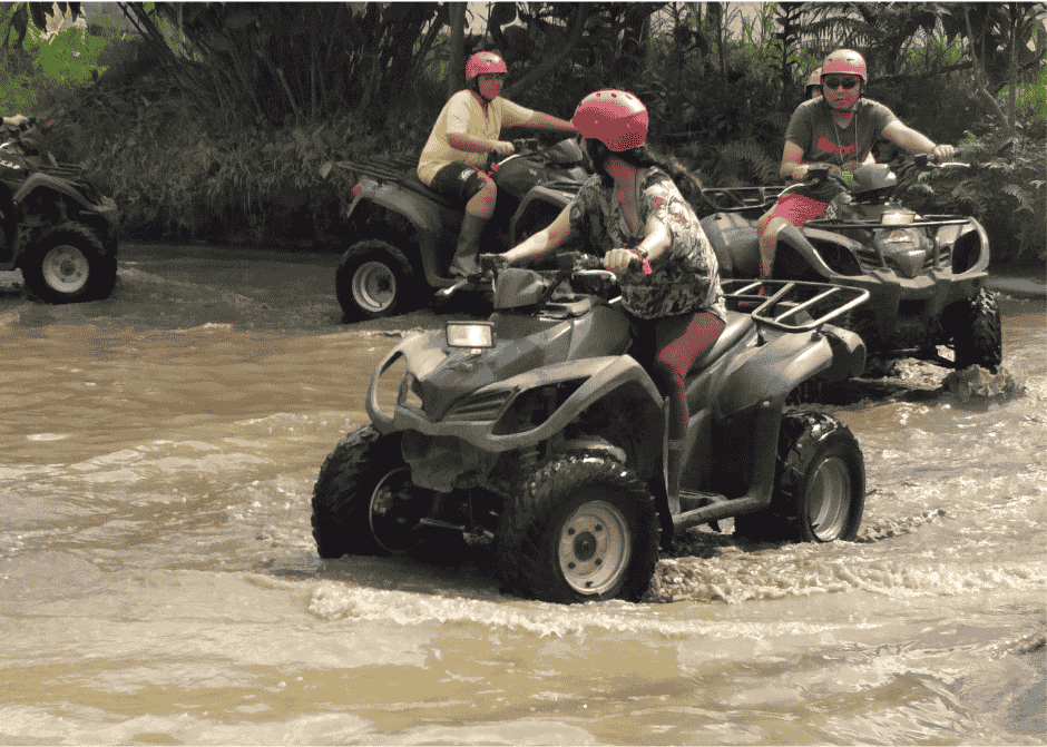 Bali ATV Quad Bike Ubud and White Water Rafting